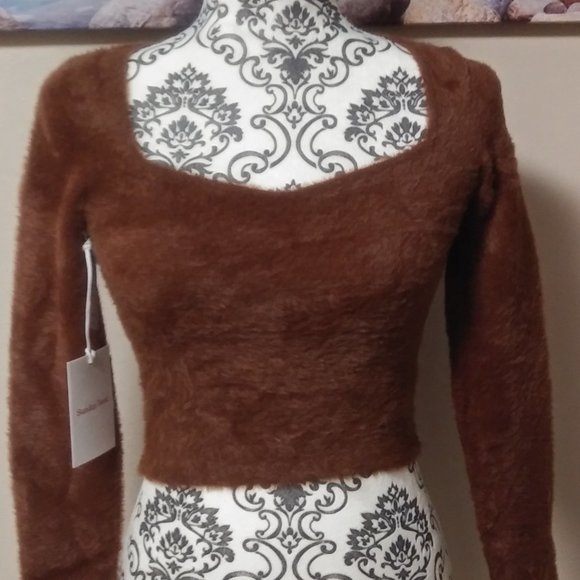 ARITZIA SUNDAY BEST SWEETHEART SWEATER XS NWT - Picture 12 of 12